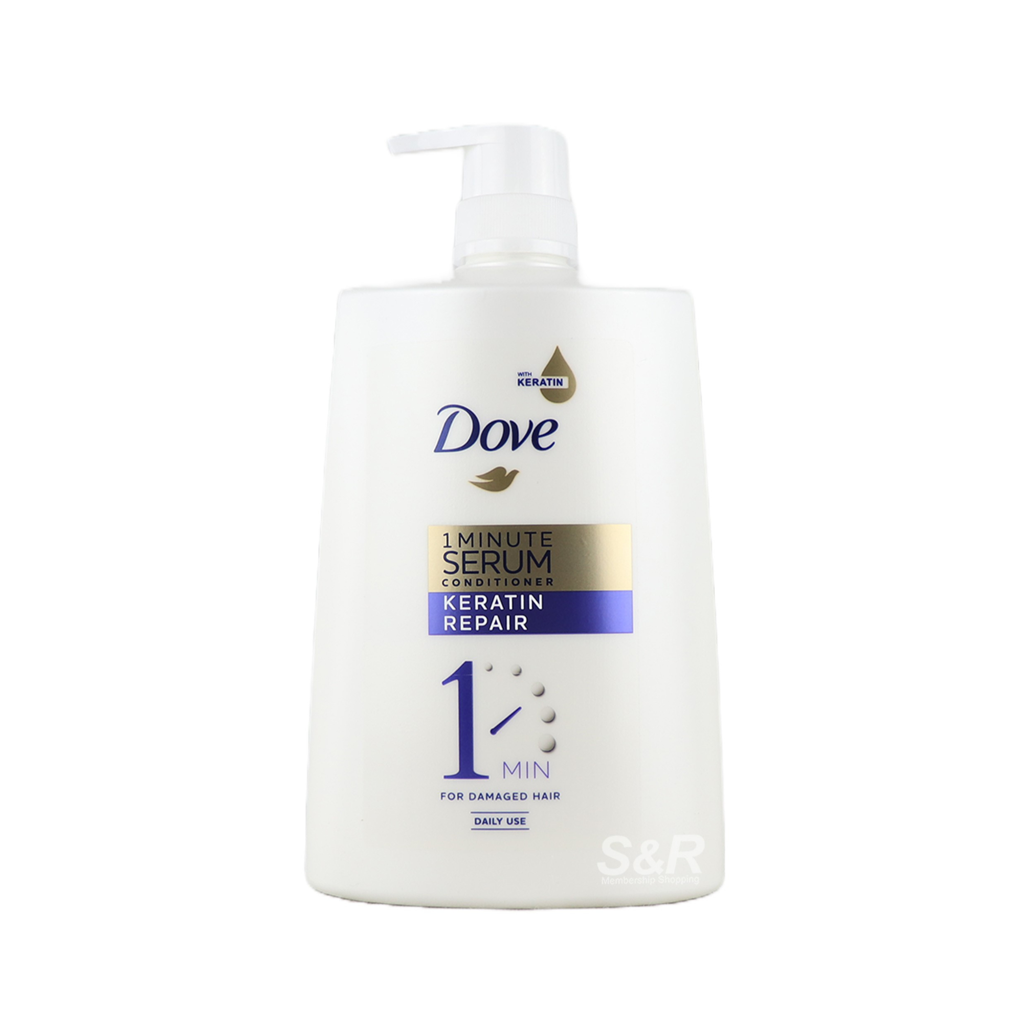 Dove 1 Minute Keratin Repair Serum Conditioner 1L Dove 1 Minute Keratin Repair Serum Conditioner 1L